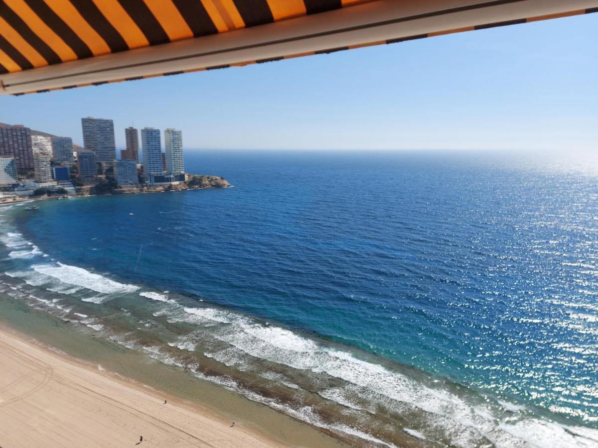 Benidorm, Las Damas, Primera Linea De Playa De Levante Eksteriør billede